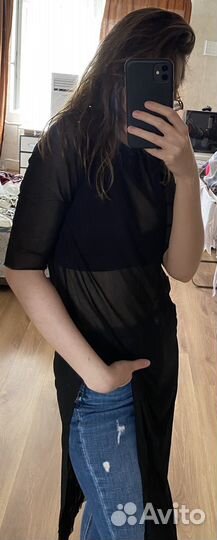 Платье сетка stradivarius