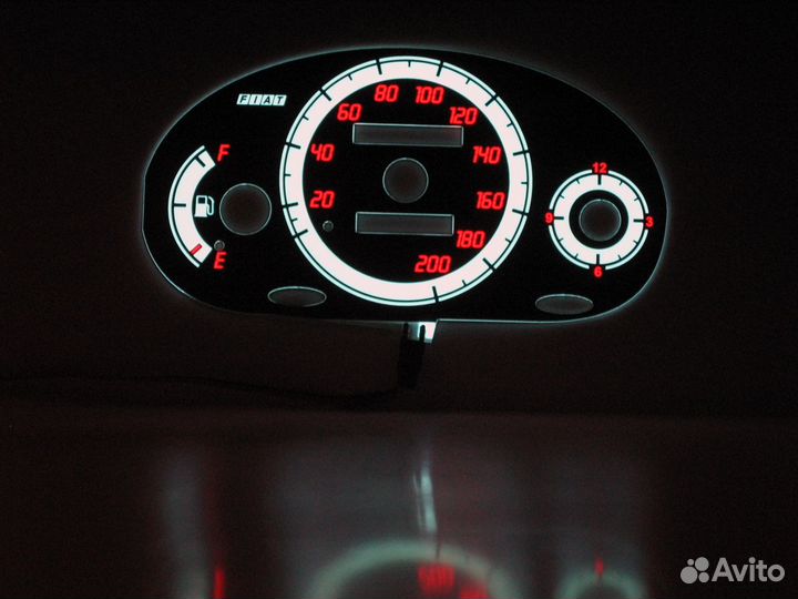 Fiat Seicento (98-10) Тюнинг шкалы приборов