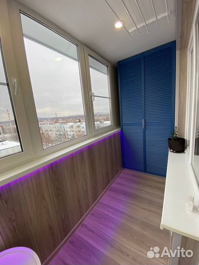 Утепление, отделка, ремонт балконов и лоджий