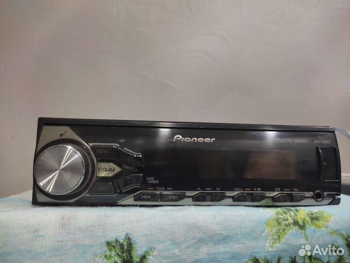 Магнитола pioneer mvh 280fd. 100вт на канал