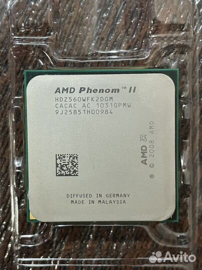 Процессор AMD Phenom ii x2