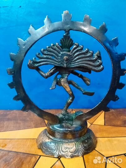 Бронзовая статуэтка Бога Шивы