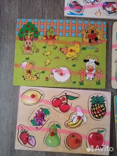 Деревянные пазлы