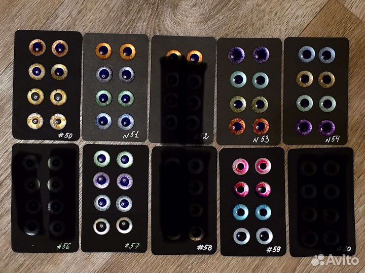 Чипы для Блайз 14мм наборы по 4 пары