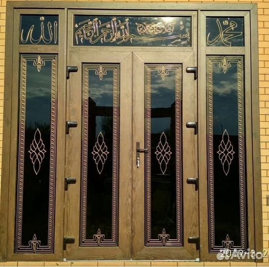 Пластиковая дверь 120х210 25