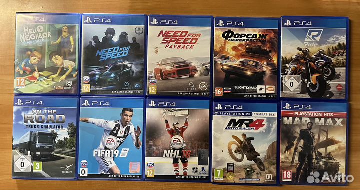 PS4 игры по 2000