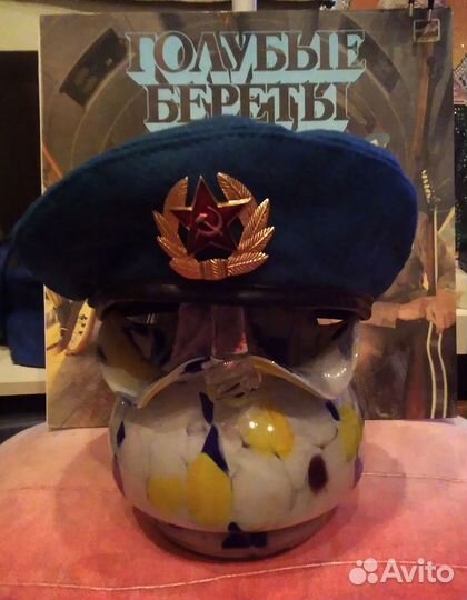 Подарок десантнику. Берет вдв и редкий винил