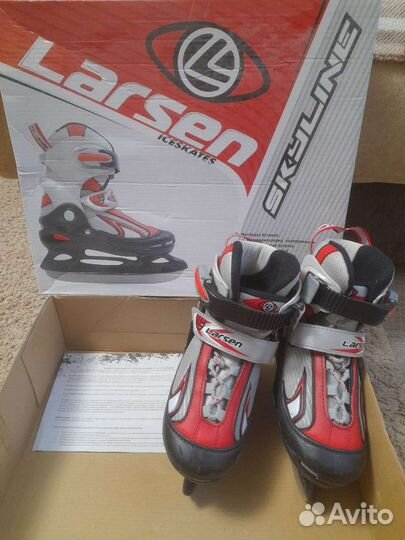 Коньки детские раздвижные