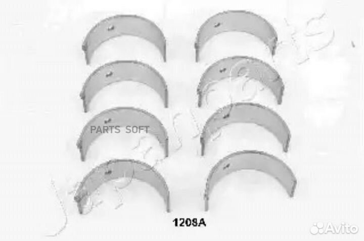 Japanparts CB1208A Вкладыши шатунные (комплект) дв