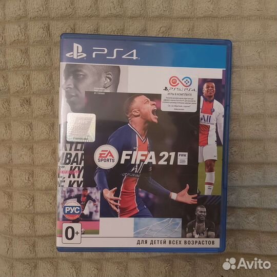 Игра новая fifa 21 для приставок ps4 оригинал
