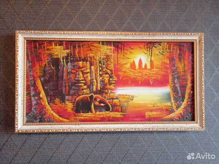 Картина маслом из камбоджи
