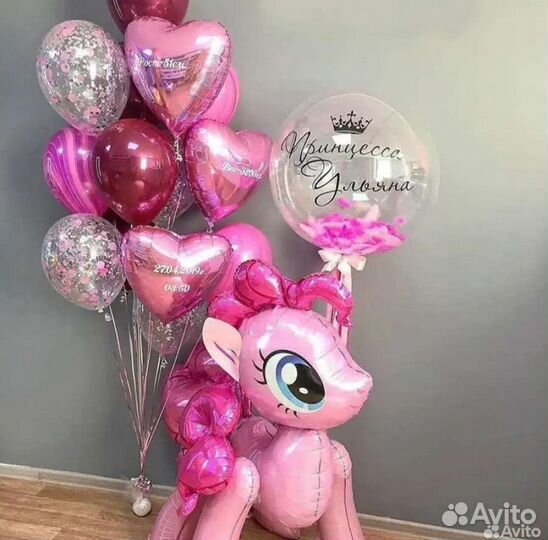 Воздушные шарики, фотозоны