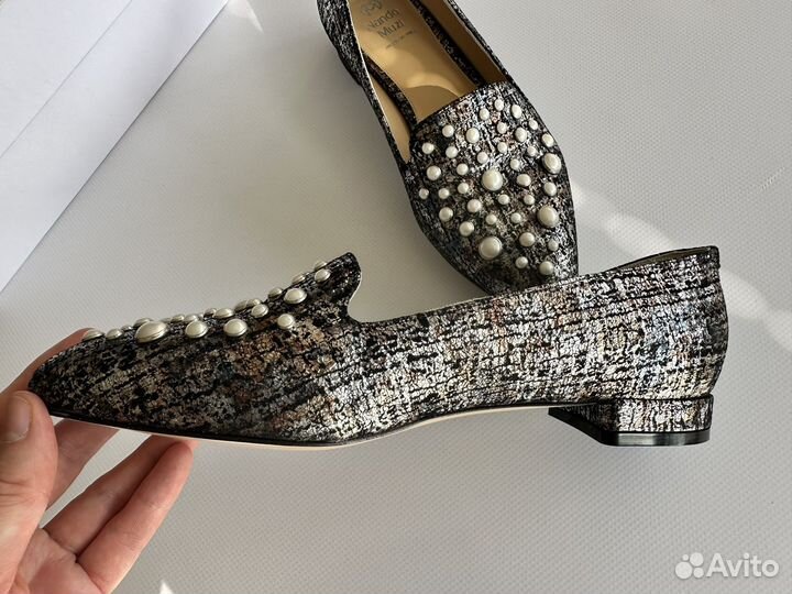 Туфли лоферы женские Nando Muzi Италия новые 40р