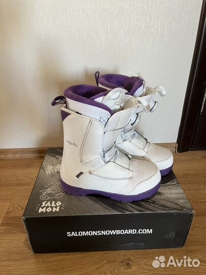 Ботинки для сноуборда salomon pearl