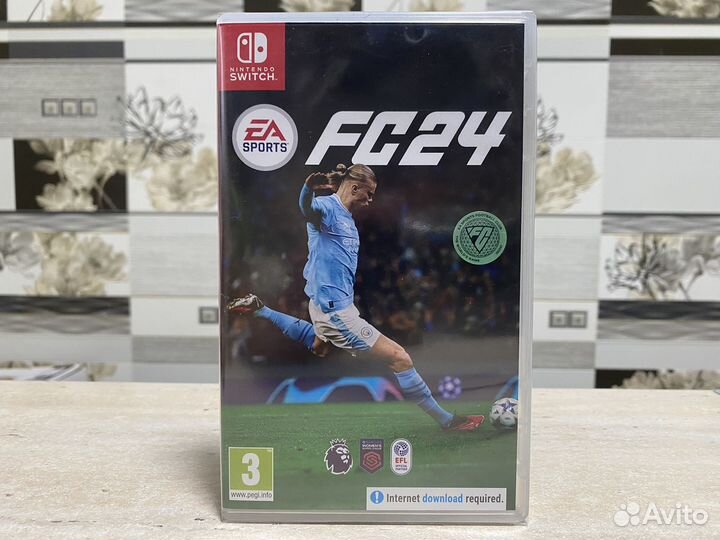 EA FC24 (Fifa 24, Новый Картридж) Nintendo Switch