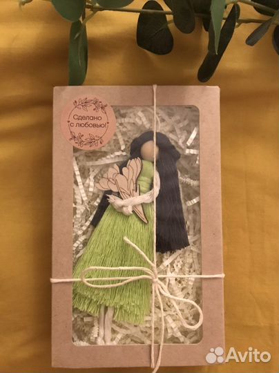 Кукла макраме