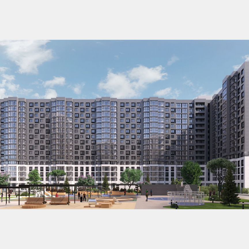 3-к. квартира, 85,9 м², 3/16 эт.