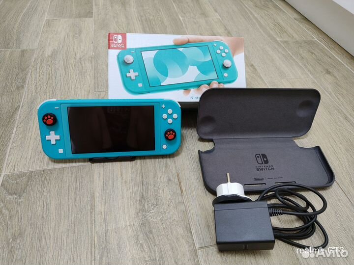 Nintendo switch lite/прошитая/256Гб/чехол