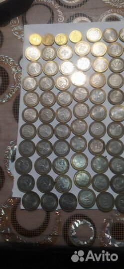 Монеты Биметаллические 10 р