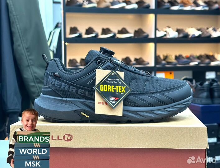 Кроссовки зимние Merrell gore tex