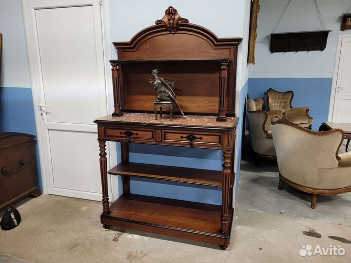 Антикварная десертница, 1900, Франция