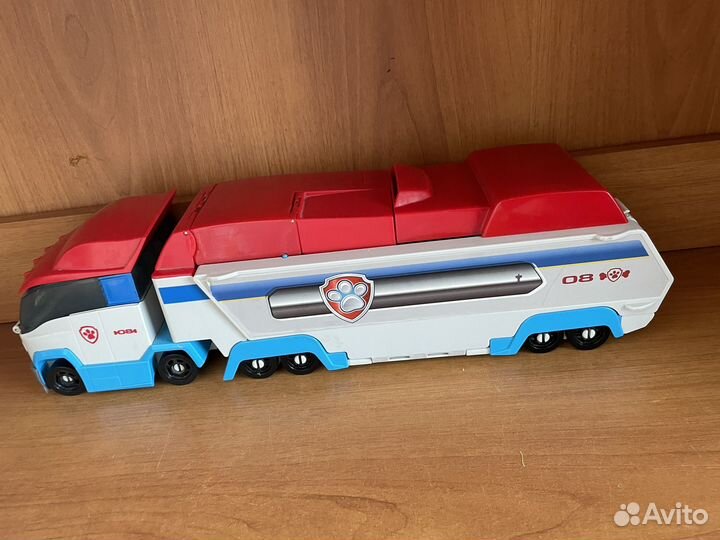 Игрушка автовоз щинячий патруль