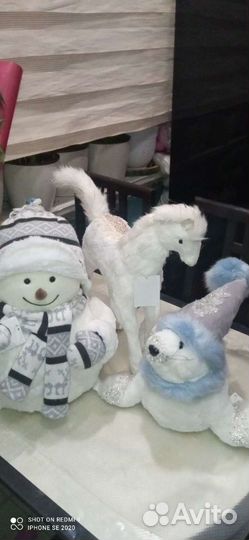 Куклы статуэтки мыщь елка интерьер