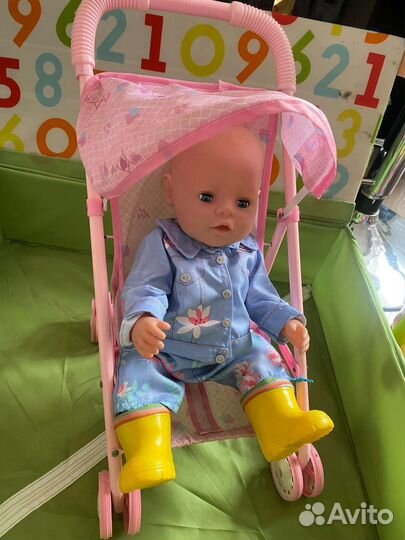 Коляска для кукол. Пупс не продаётся