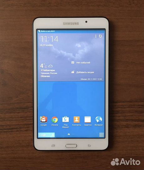 Планшет-Samsung Tab-4 SM-T230 в Отличном-Состоянии