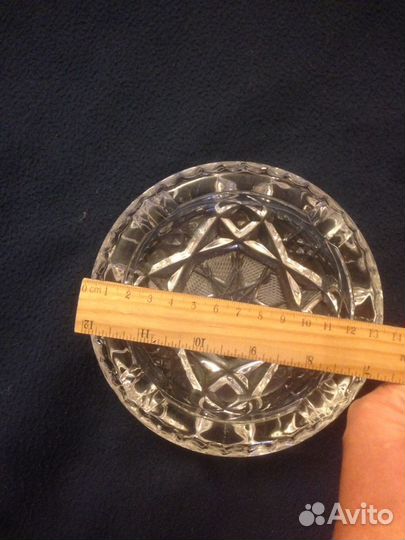 Пепельница : хрусталь(СССР )