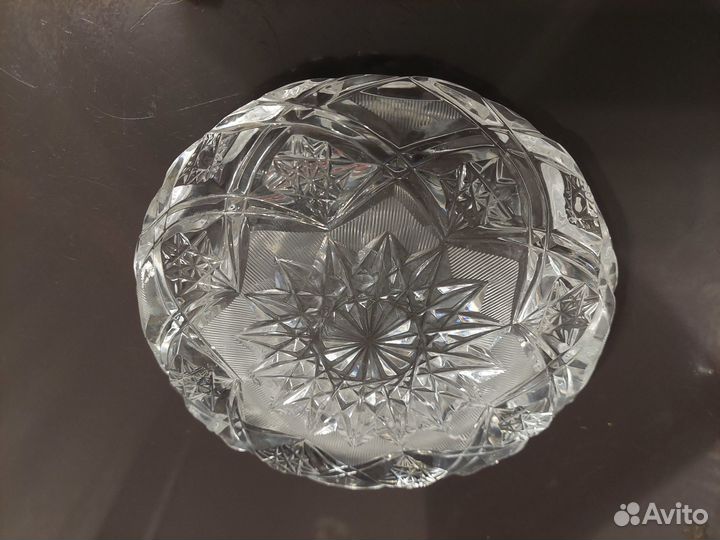 Пепельница хрустальная СССР