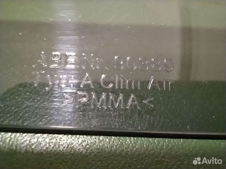 Ветровик (дефлектор) правый на Ситроен С4 хэтчбек