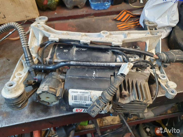 Компрессор пневмоподвески volkswagen touareg 1