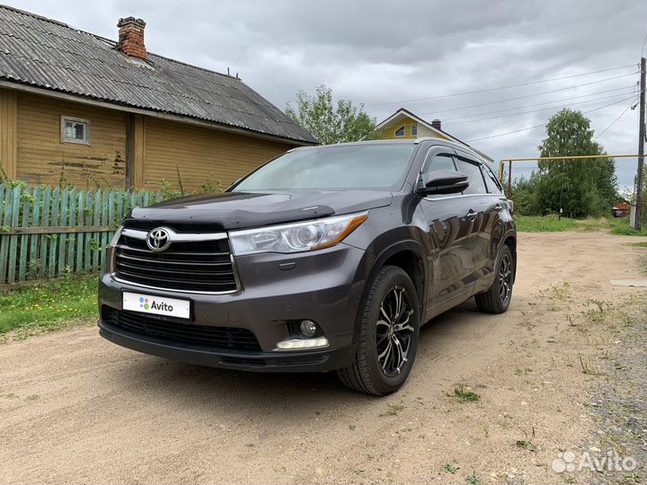 Toyota Highlander 3.5 AT, 2014, 180 000 км