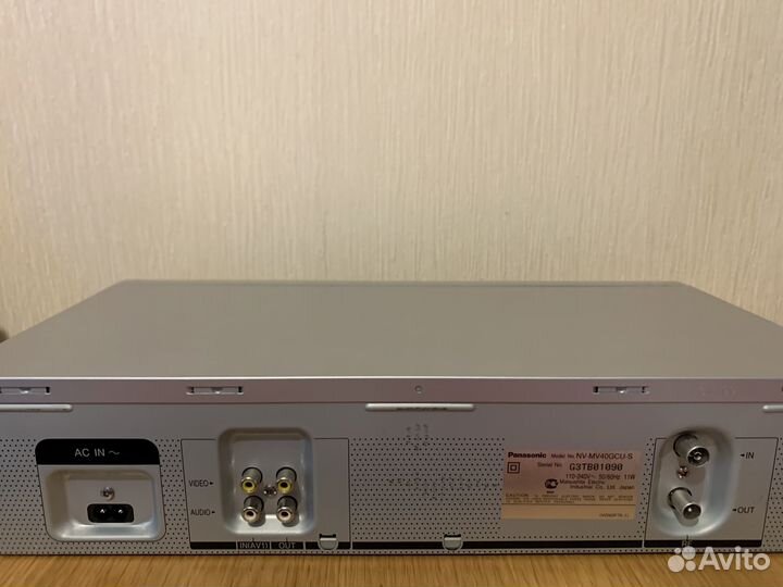 Видеомагнитофон panasonic NV-MV40