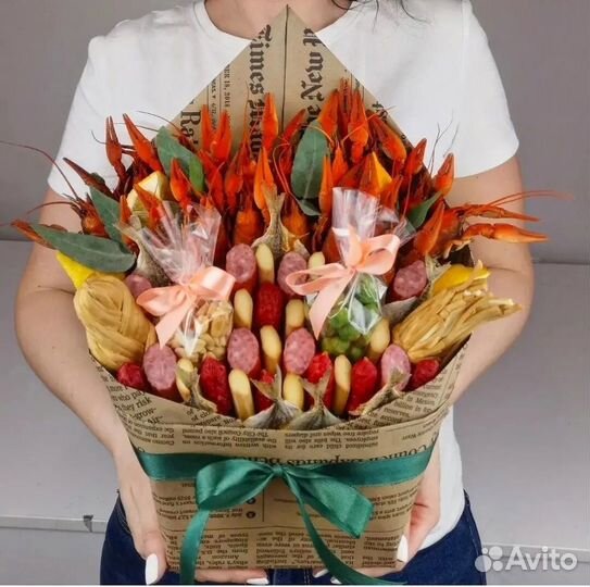 Съедобные букеты для мужчин/мужской подарок