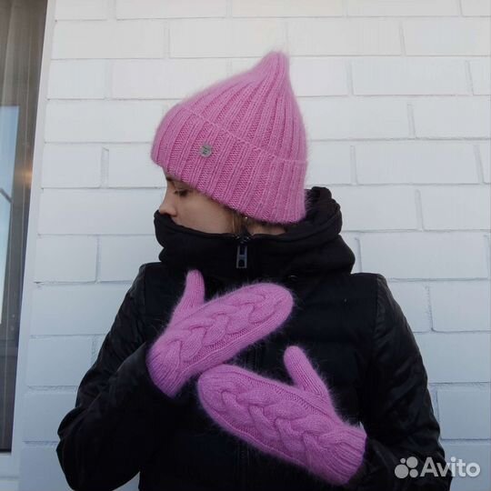 Шапка и варежки