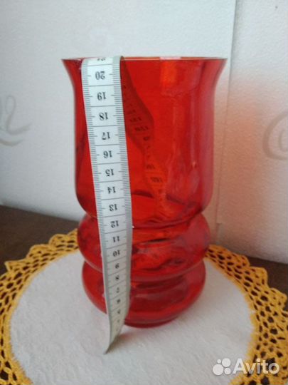 Ваза стекло хрусталь