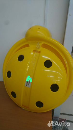 Песочница бассейн желтая