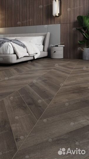 Кварц-виниловая плитка Alpine floor Chevron Eco 20