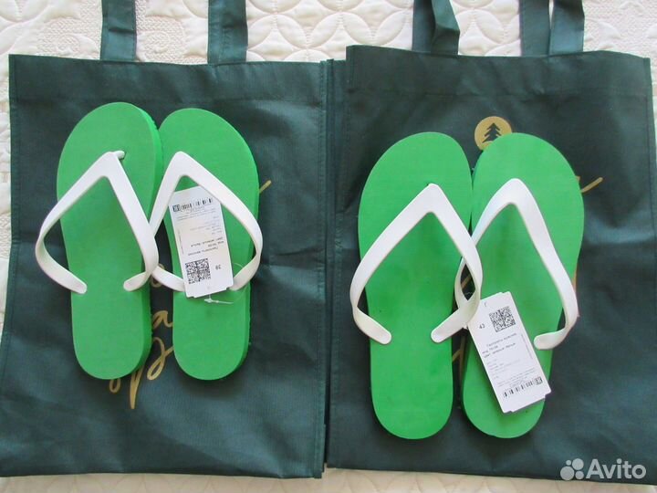 Сланцы+сумка новые