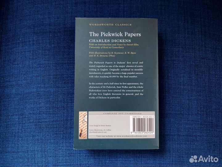 Книга на английском языке The Pickwick Papers