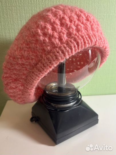 Шапка берет вязаный