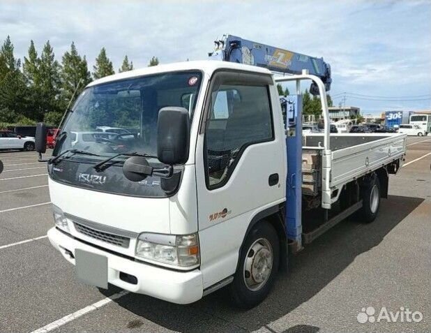 Эвакуатор Isuzu Elf с КМУ Tadano, 2004