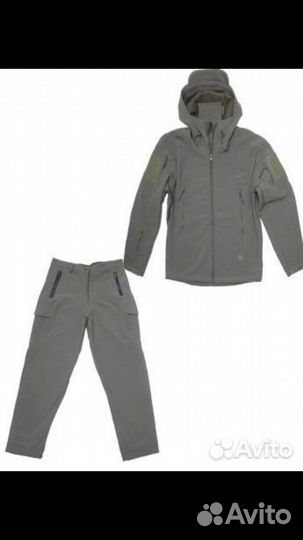 Тактический костюм олива мох softshella