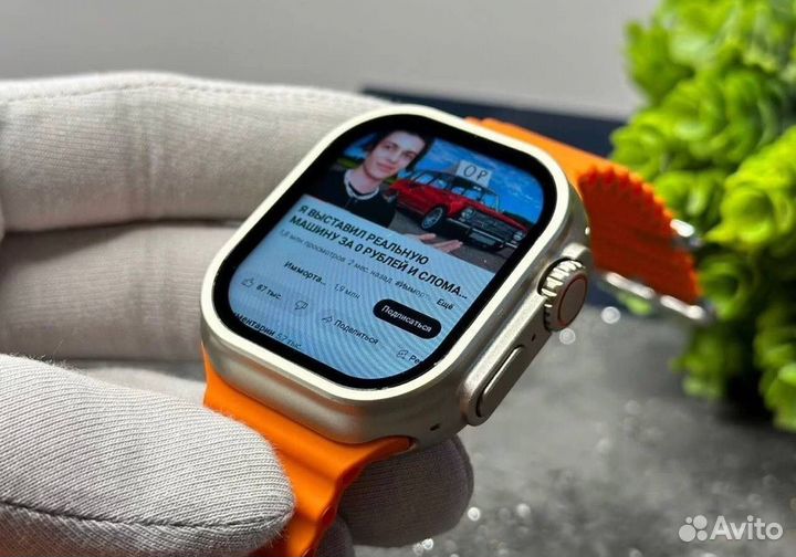 Смарт часы apple watch hk 9 pro ultra 2