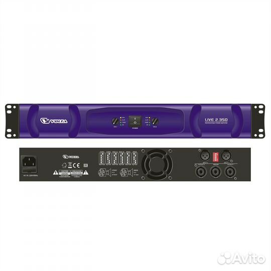 Усилитель мощности (концертный) Volta live 2.350