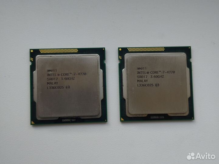 Процессоры i7 4770 i5 9400f i3 4170
