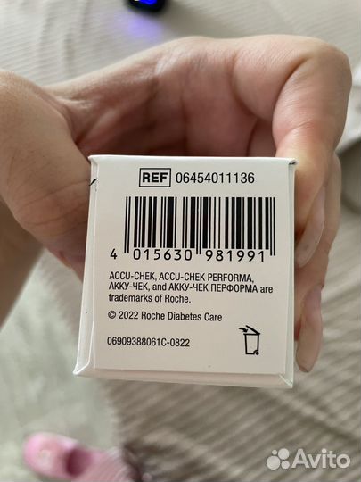 Accu chek performa тест полоски