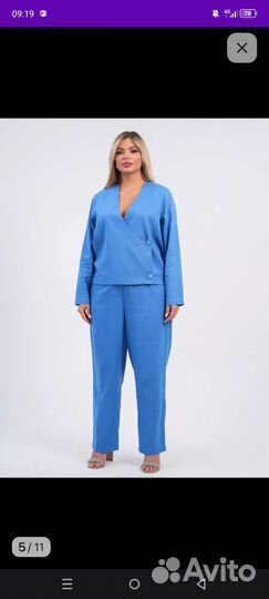 Костюм летний изо льна